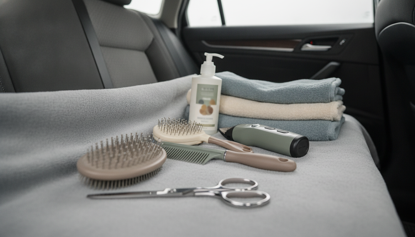 Senior Dog Grooming Tools for Sensitive Skin