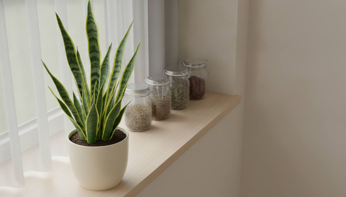 Best Indoor Plant for Allergies: Snake Plant + Tips