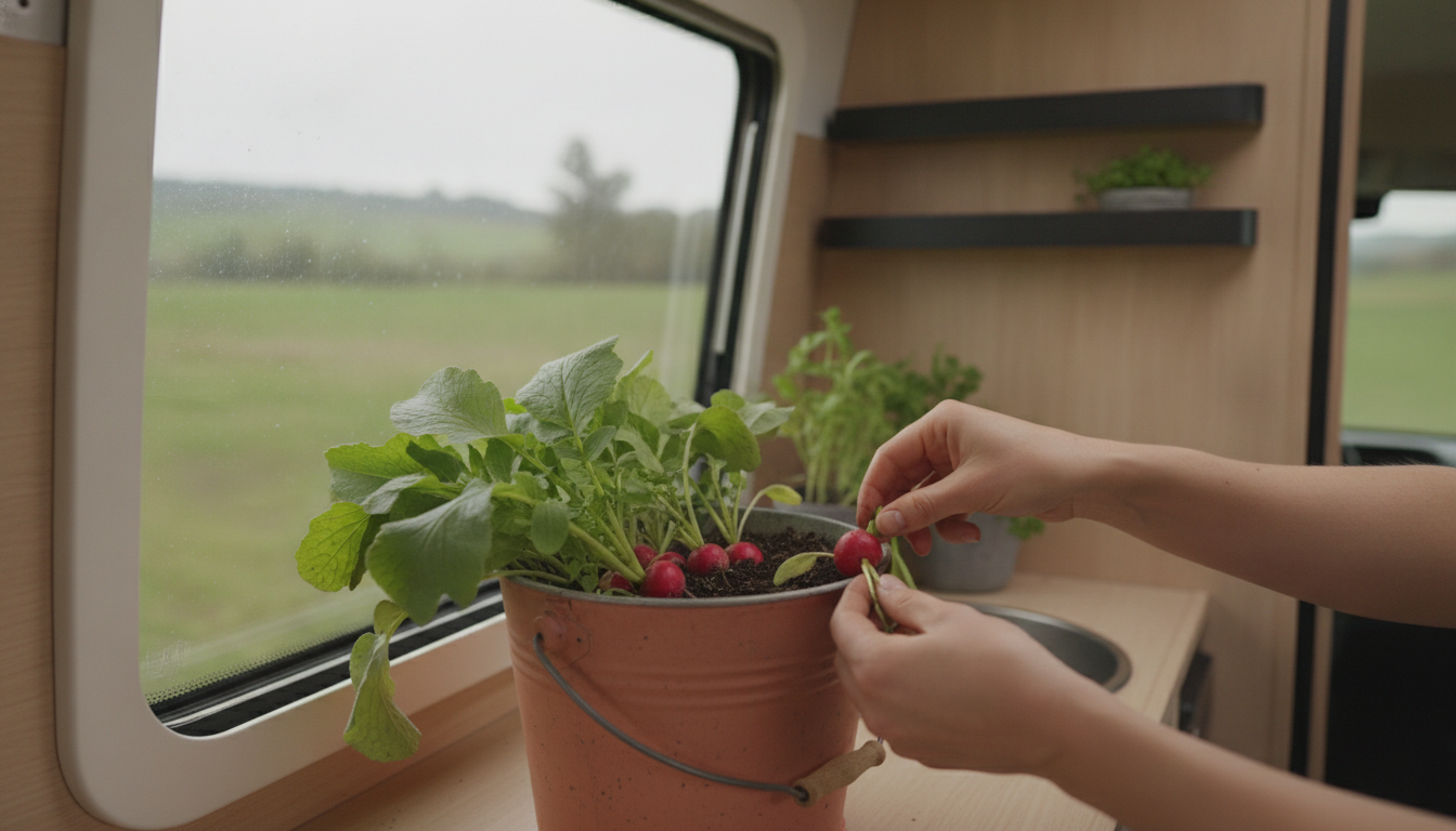 Easiest Vegetable to Grow in a Bucket: Radishes
